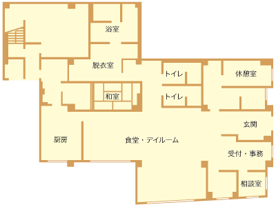 デイサービスセンター図面